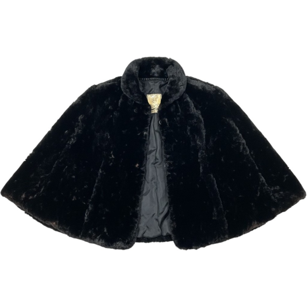 Vintage Henry R Haase Fur Capelet Black Evening Wrap Richmond VA Furrier